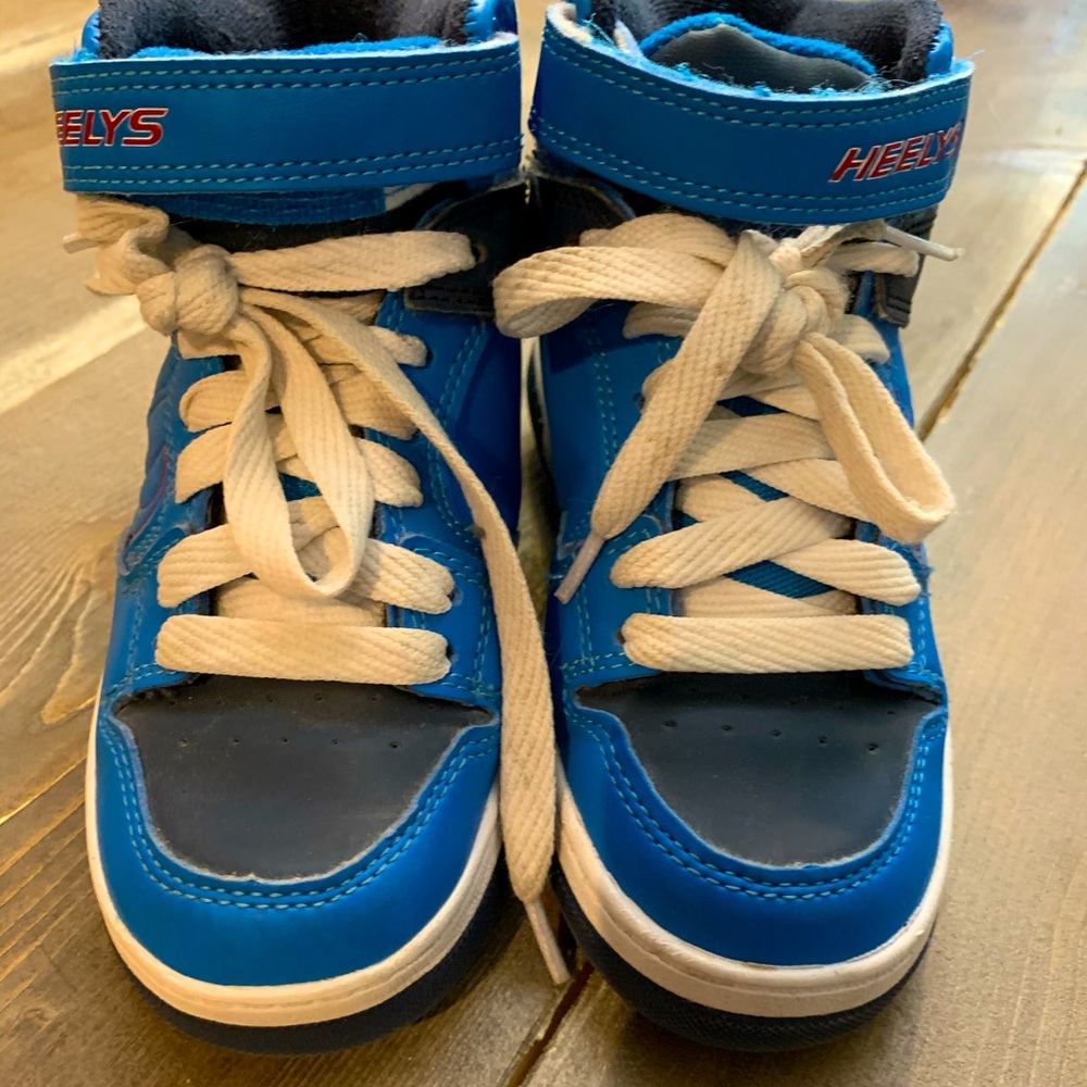 GUC boys HEELYS blue/navy/white size youth 1